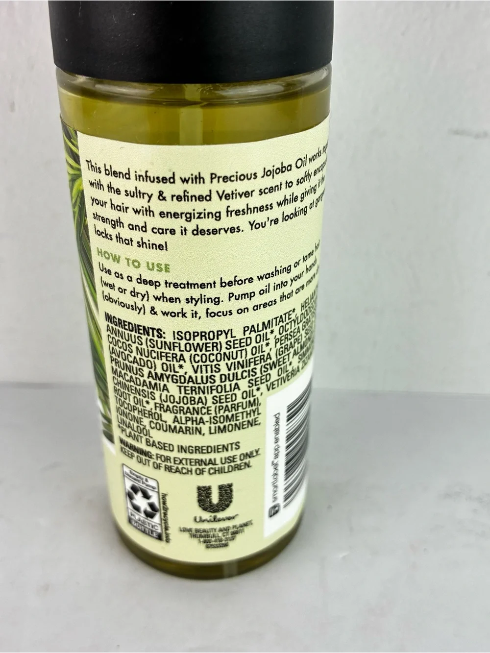 Love Beauty & Planet Vetiver & Jojoba Natural Oils Infusion Skin & Hair